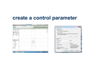 create a control parameter
 