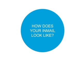 HOW DOES
YOUR INMAIL
LOOK LIKE?
 