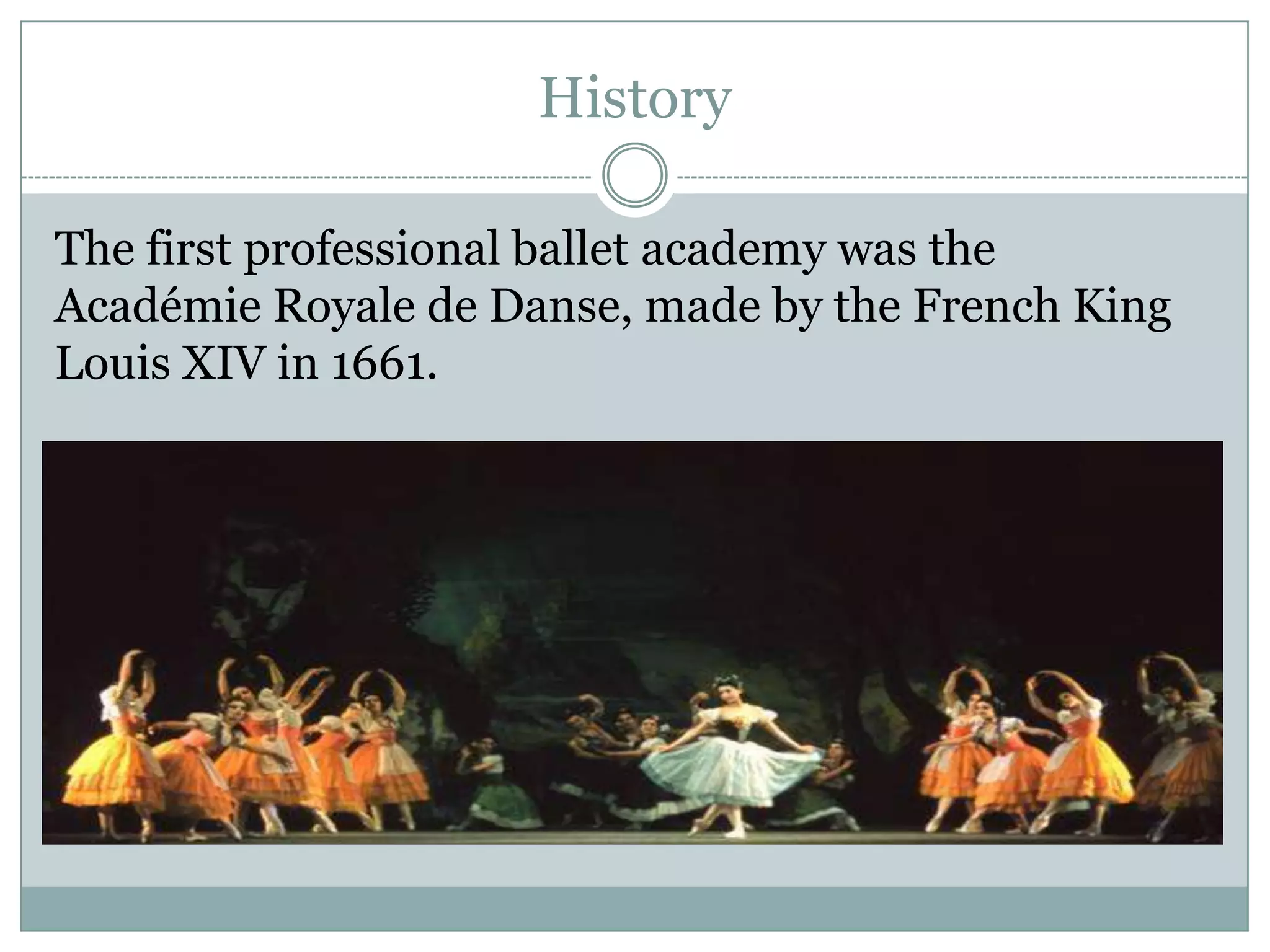 Historia del ballet | PPT