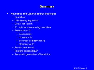 InformedSearch in artificial intelligence | PPT
