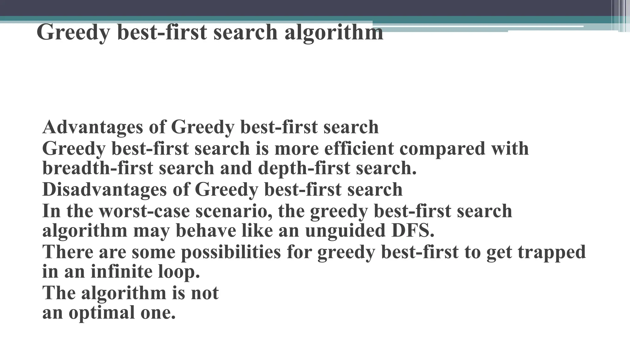 Informed search algorithms.pptx | Computing | Technology & Computing