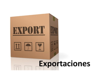 Exportaciones	
  
 