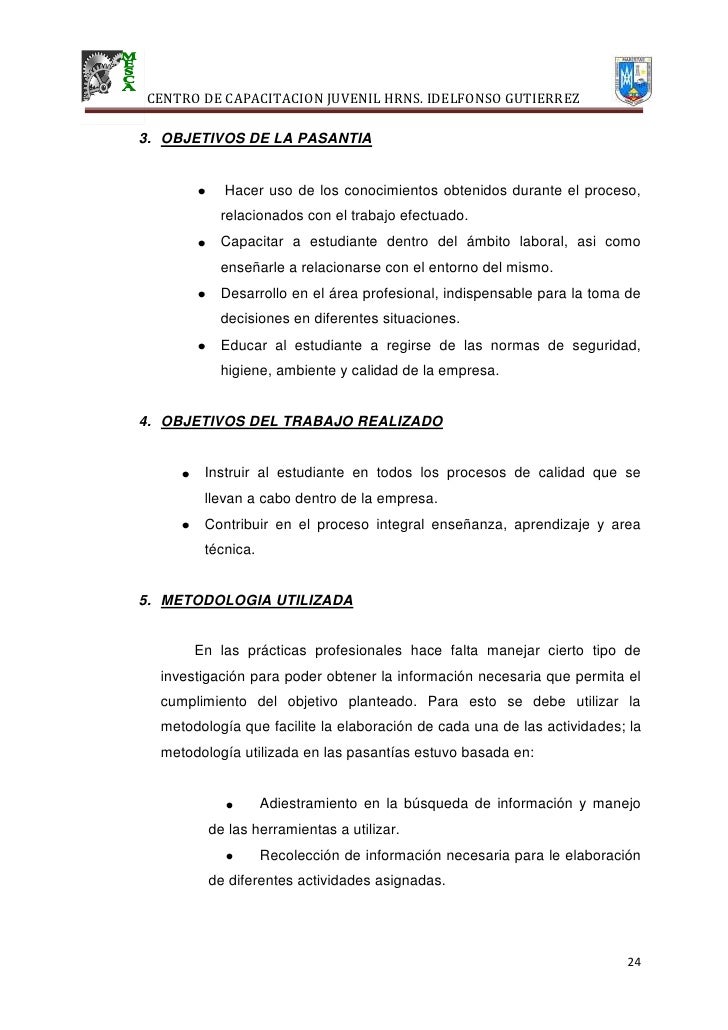 Informee Final De Pasantias