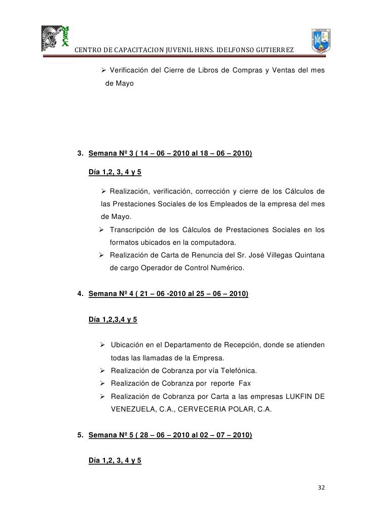 Informee Final De Pasantias