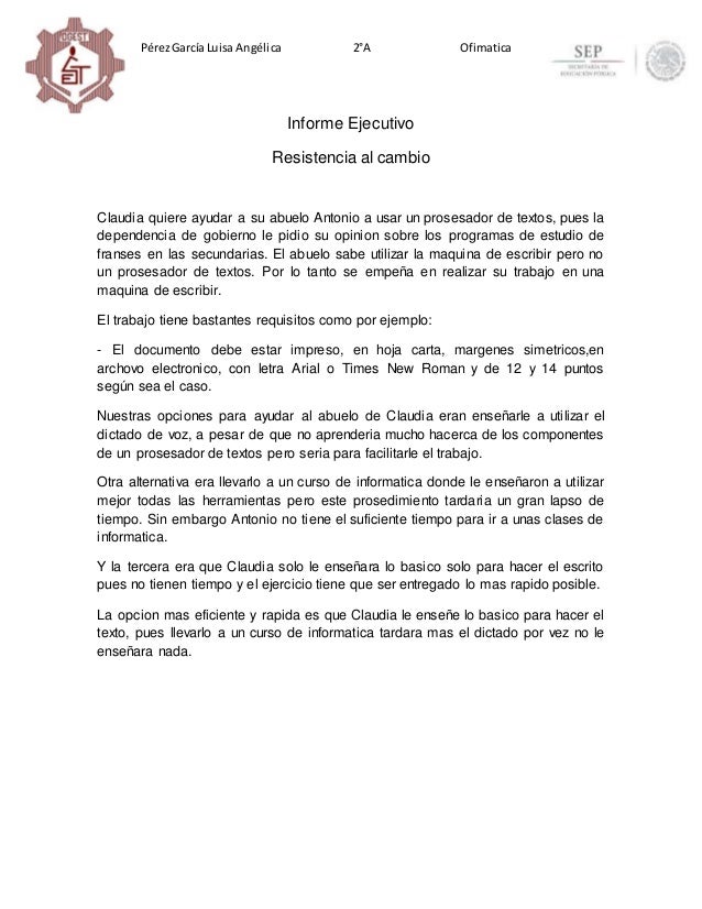 informe ejecutivo under fontanacountryinn com informe ejecutivo