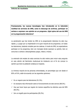 Informe Ejecutivo Consejo Audiovisual