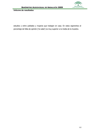 Informe Ejecutivo Consejo Audiovisual