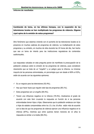 Informe Ejecutivo Consejo Audiovisual