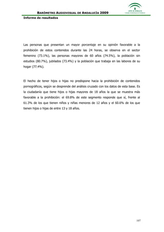 Informe Ejecutivo Consejo Audiovisual