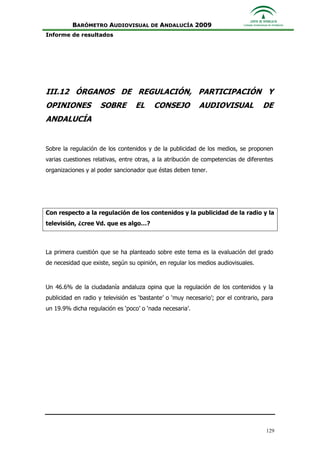 Informe Ejecutivo Consejo Audiovisual