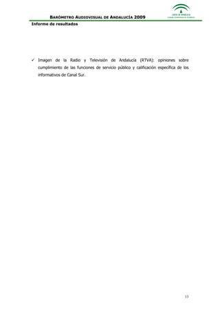 Informe Ejecutivo Consejo Audiovisual