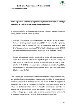 Informe Ejecutivo Consejo Audiovisual
