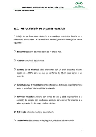 Informe Ejecutivo Consejo Audiovisual