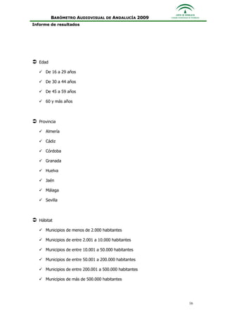 Informe Ejecutivo Consejo Audiovisual
