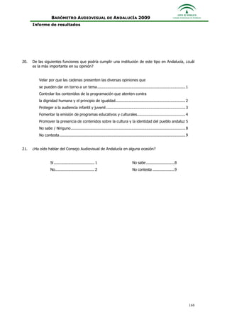 Informe Ejecutivo Consejo Audiovisual