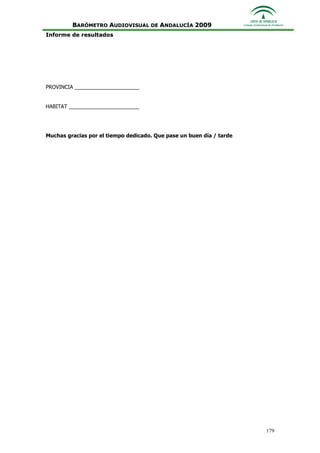 Informe Ejecutivo Consejo Audiovisual