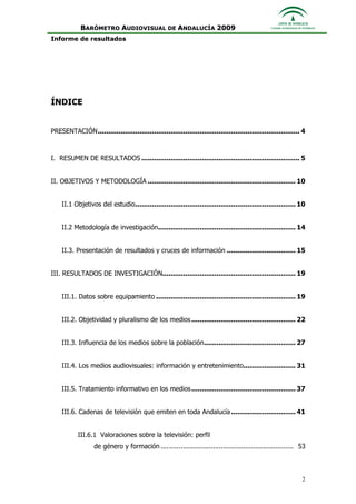 Informe Ejecutivo Consejo Audiovisual