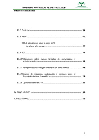 Informe Ejecutivo Consejo Audiovisual
