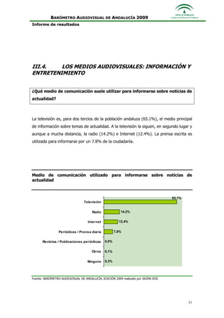 Informe Ejecutivo Consejo Audiovisual
