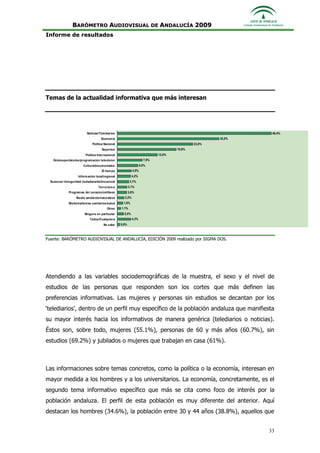 Informe Ejecutivo Consejo Audiovisual