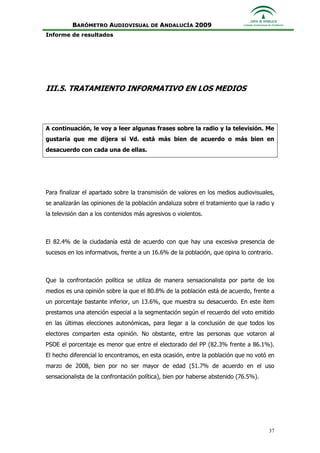 Informe Ejecutivo Consejo Audiovisual