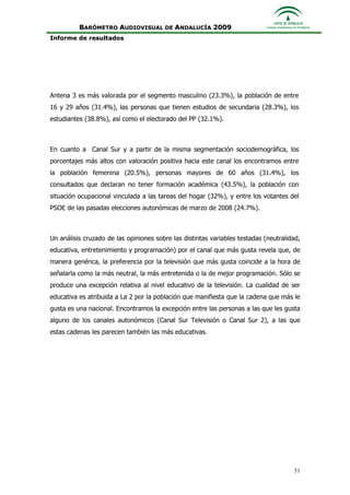 Informe Ejecutivo Consejo Audiovisual