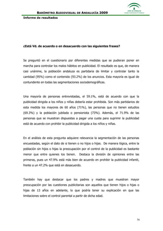 Informe Ejecutivo Consejo Audiovisual