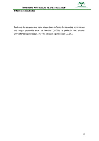 Informe Ejecutivo Consejo Audiovisual