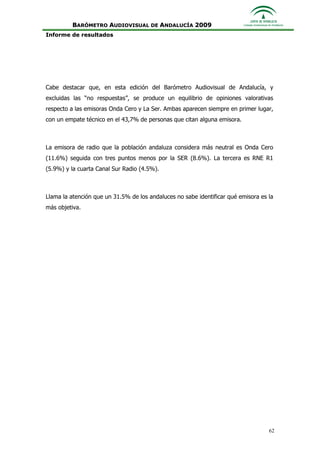 Informe Ejecutivo Consejo Audiovisual