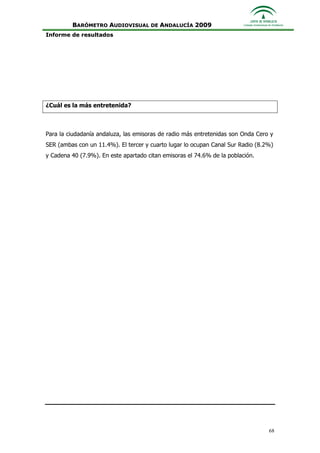 Informe Ejecutivo Consejo Audiovisual