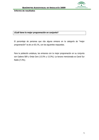 Informe Ejecutivo Consejo Audiovisual
