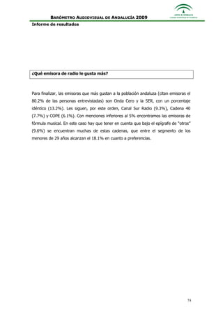 Informe Ejecutivo Consejo Audiovisual