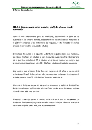 Informe Ejecutivo Consejo Audiovisual