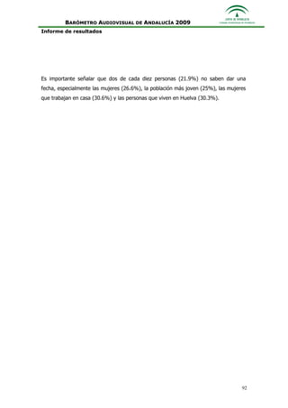 Informe Ejecutivo Consejo Audiovisual