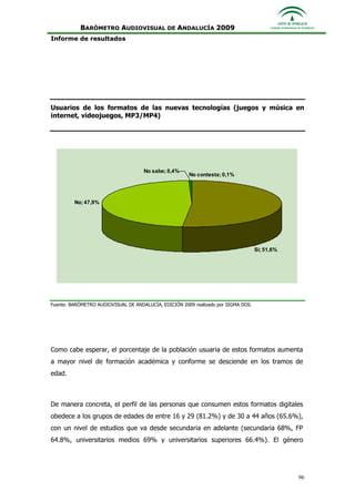 Informe Ejecutivo Consejo Audiovisual