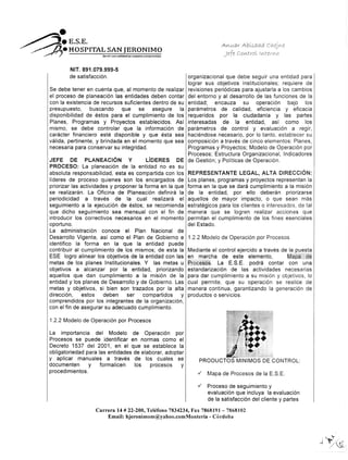 Informe ejecutivo cuatrimestral del sistema de control de interno | PDF