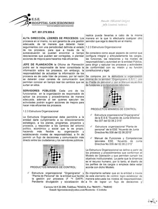 Informe ejecutivo cuatrimestral del sistema de control de interno | PDF ...