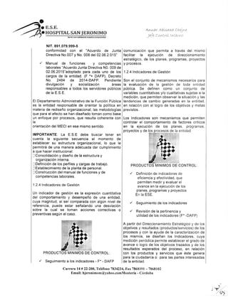 Informe ejecutivo cuatrimestral del sistema de control de interno | PDF