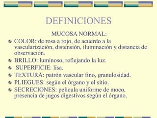 INFORME ENDOSCOPICO. INFORMES ENDOSCOPICOS | PPT
