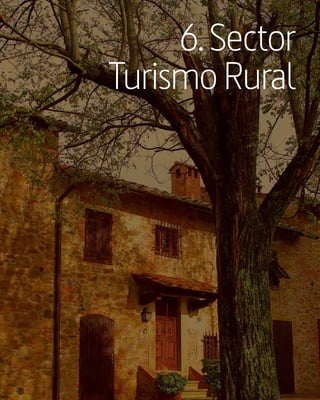 6. Sector Turismo Rural




                               6. Sector
                          Turismo Rural




66
 