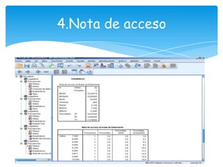 4.Nota de acceso
 