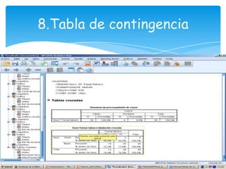 8.Tabla de contingencia
 