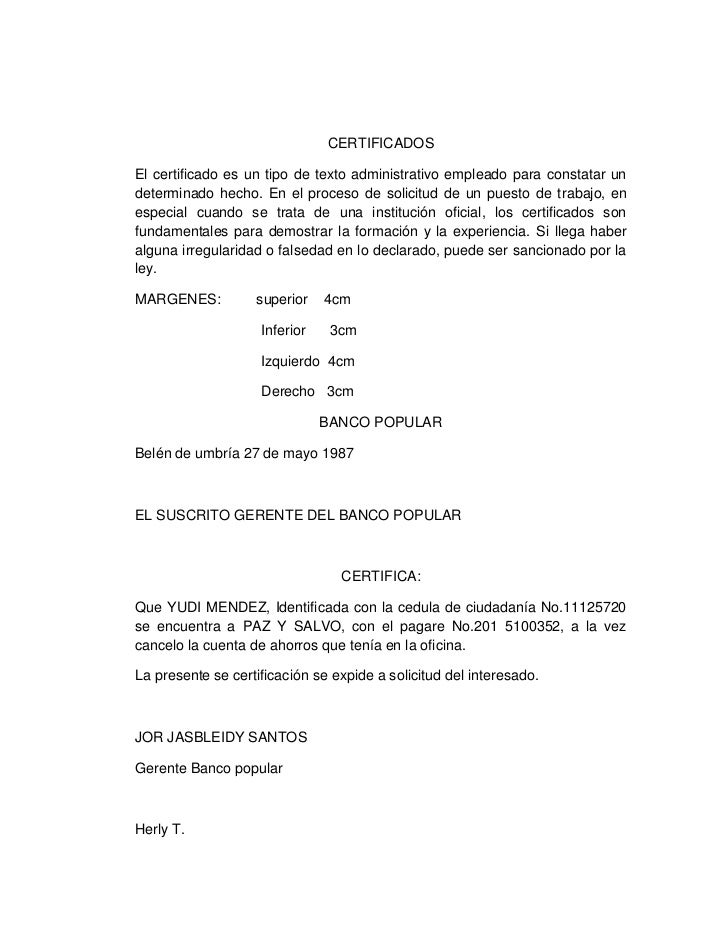Informe extenso