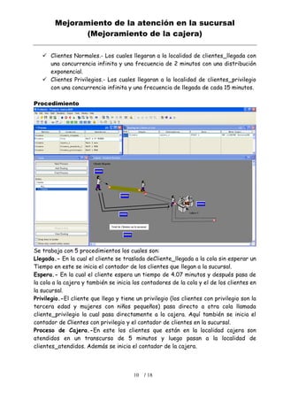 Informe Final  Del Proyecto De Simulacion De Sistemas
