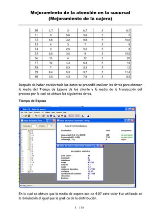 Informe Final  Del Proyecto De Simulacion De Sistemas