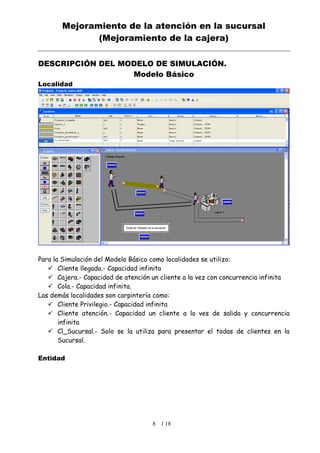 Informe Final  Del Proyecto De Simulacion De Sistemas