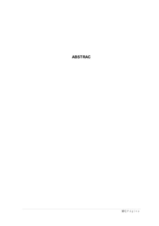 10 | P á g i n a
ABSTRAC
 