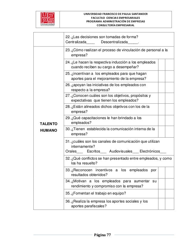 Informe Final Consultoria