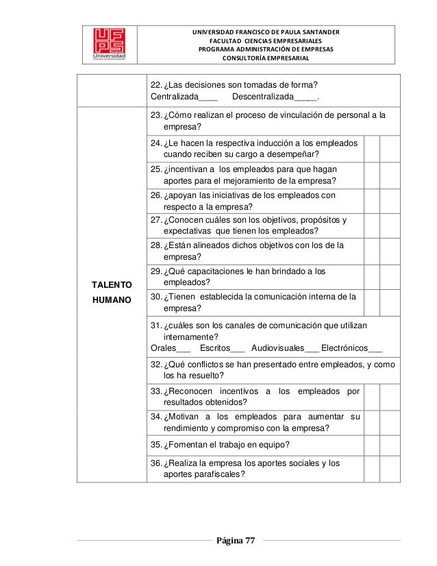 Informe Final Consultoria