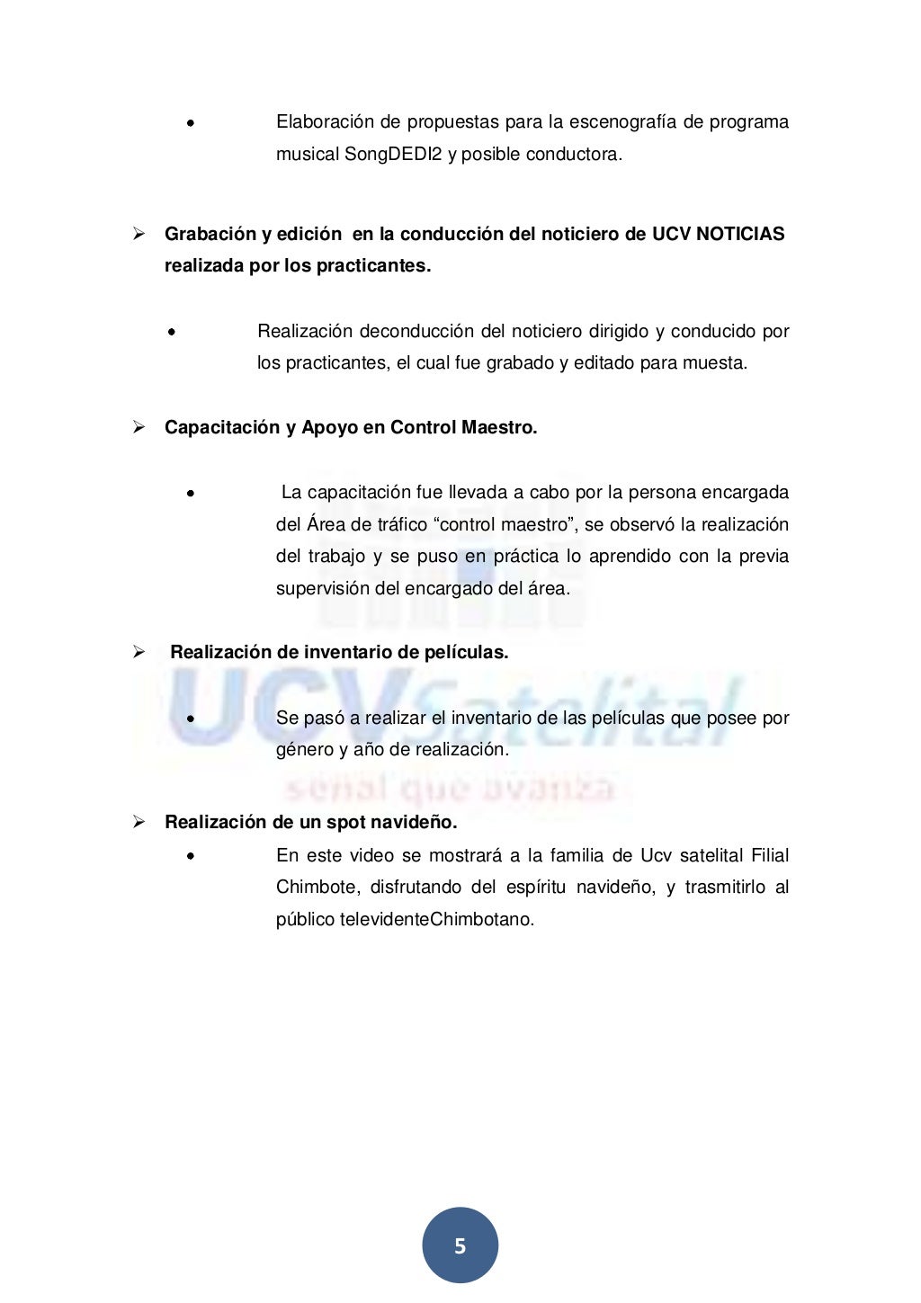 Informe Final De Pr cticas Pre Profesional